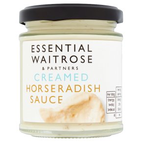 essential Waitrose creamed horseradish sauce