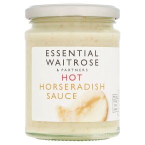 essential Waitrose hot horseradish sauce
