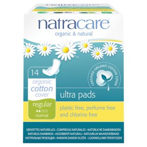 Natracare natural ultra pads regular