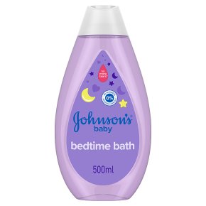 Johnson's baby bath bedtime