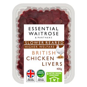 essential Waitrose British Chicken Livers