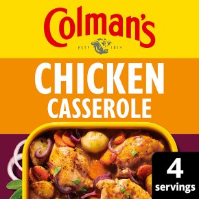 Colman's chicken casserole recipe mix
