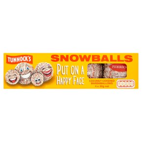Tunnock's 4 snowballs
