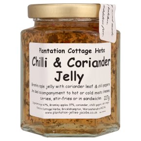 Plantation cottage chilli & coriander jelly