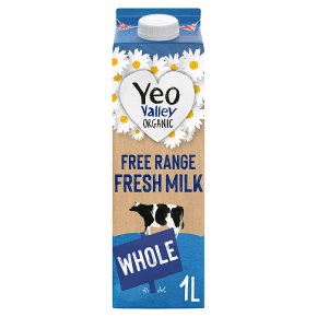 Yeo Valley fresh whole milk