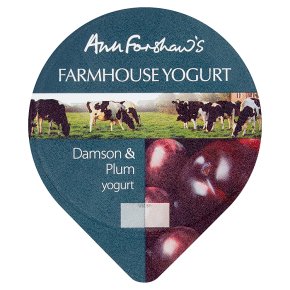 Anne Forshaw's farmhouse damson & plum yogurt