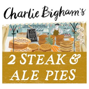 Charlie Bigham's 2 steak & ale pies
