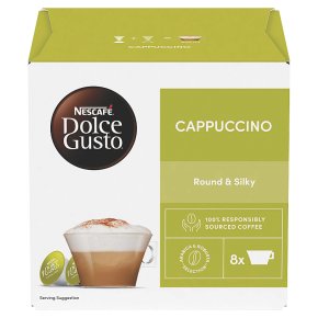 Nescafé Dolce Gusto cappuccino coffee pods 8 drinks