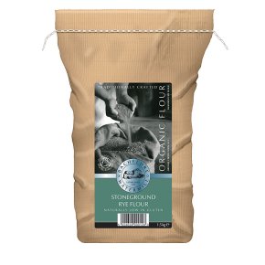 Bacheldre organic stoneground rye flour