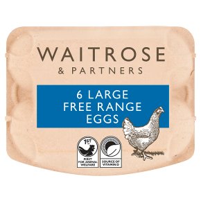 Waitrose Eggs British Blacktail Free Range Large