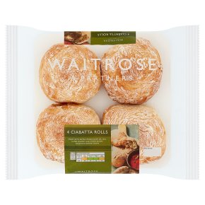 Waitrose Ciabatta Rolls