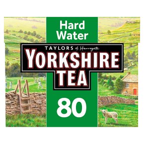 Taylors of Harrogate Yorkshire hard water 80 tea bags
