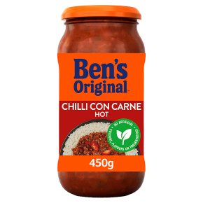 Uncle Ben's Mexican hot chilli con carne sauce