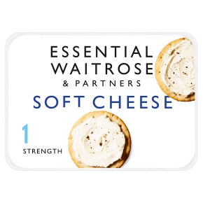 essential Waitrose creamy soft cheese, strength 1