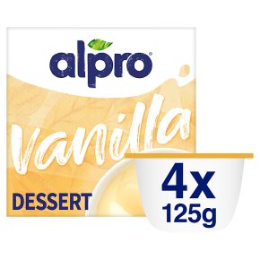 Alpro vanilla soya dessert