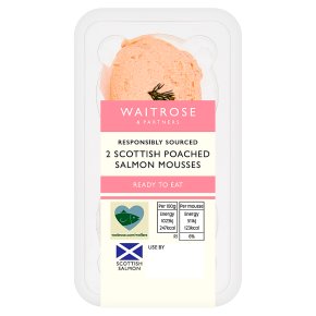 Waitrose Poached Salmon Mousses