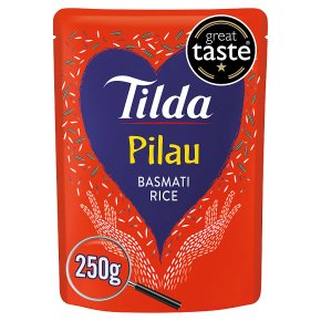 Tilda Wholegrain Pilau Microwave Basmati Rice Classics