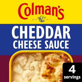 Colman's cheddar cheese sauce mix