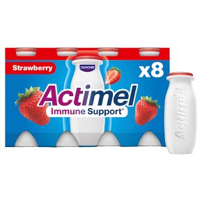 Actimel strawberry drink
