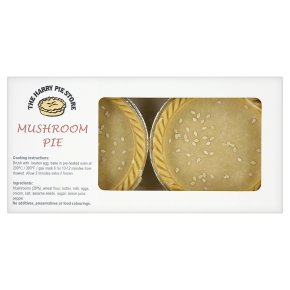 The Harry Pie store mushroom pie