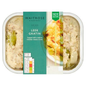 Waitrose leek gratin