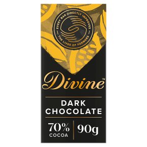 Divine Fairtrade 70% Dark Chocolate