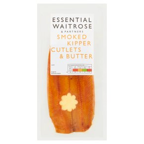 essential Waitrose Smoked Kipper Cutlets & Butter