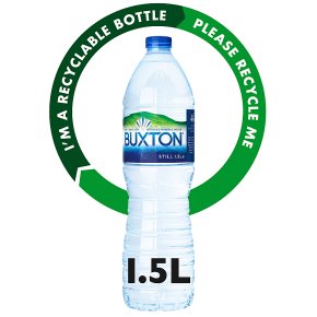 Buxton still natural mineral water