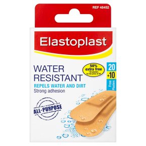 Elastoplast water resistant strips