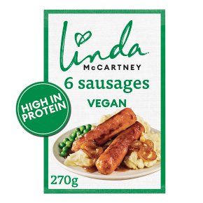 Linda McCartney sausages