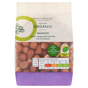 Waitrose Duchy organic hazelnuts
