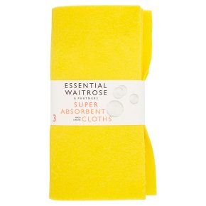 essential Waitrose super absorbent cloths
