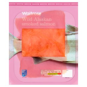 Waitrose Wild Alaskan Smoked Salmon