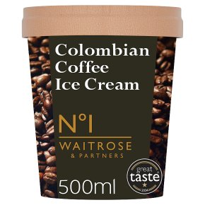 Waitrose 1 Colombian coffee ice cream