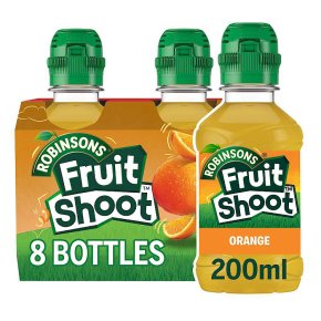 Robinsons low sugar orange fruit shoot juice drink