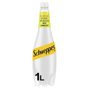 Schweppes Slimline Tonic Water with Lemon Zest