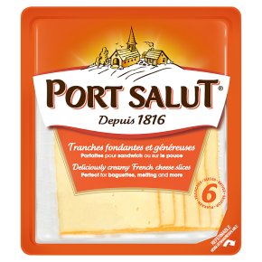 Port Salut mild & creamy French cheese, 6 slices