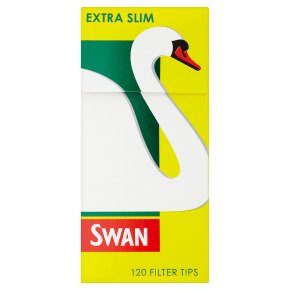 Swan filter tips extra slim cigarettes