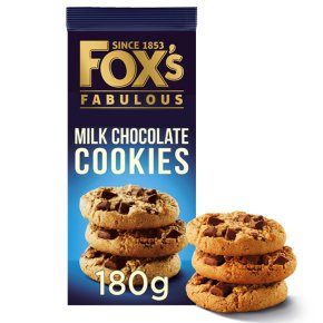 Fox's chunkie milk chocolate cookies