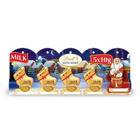 Lindt santa sleigh