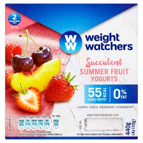 Weight Watchers Summer Fruit Yogurts