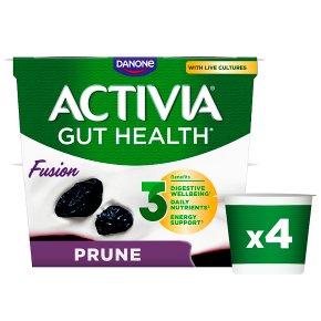 Activia fruit layer prune yogurts