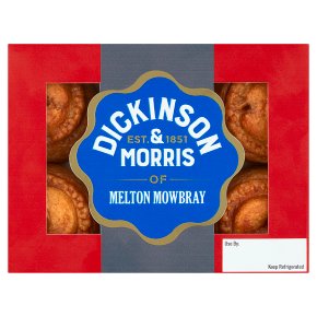 Dickinson & Morris mini Melton Mowbray pork pies