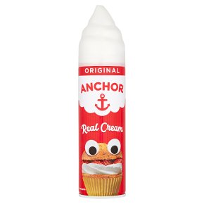 Anchor real dairy cream UHT aerosol