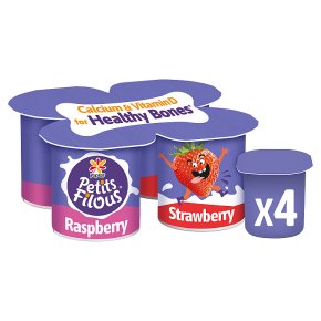 Petits Filous Big Pots Raspberry & Strawberry Fromage Frais