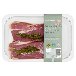 Waitrose Welsh lamb loin fillets