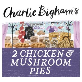 Charlie Bigham's 2 chicken & mushroom pies