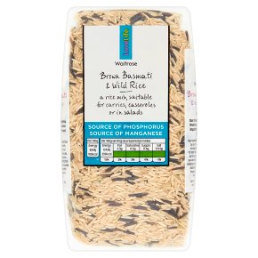 Waitrose LOVE life brown basmati & wild rice