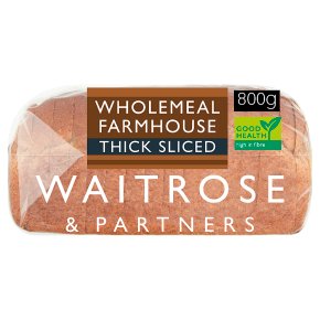 Waitrose Wholemeal Farmhouse Thick