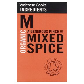 Waitrose Cooks' Ingredients organic mixed spice